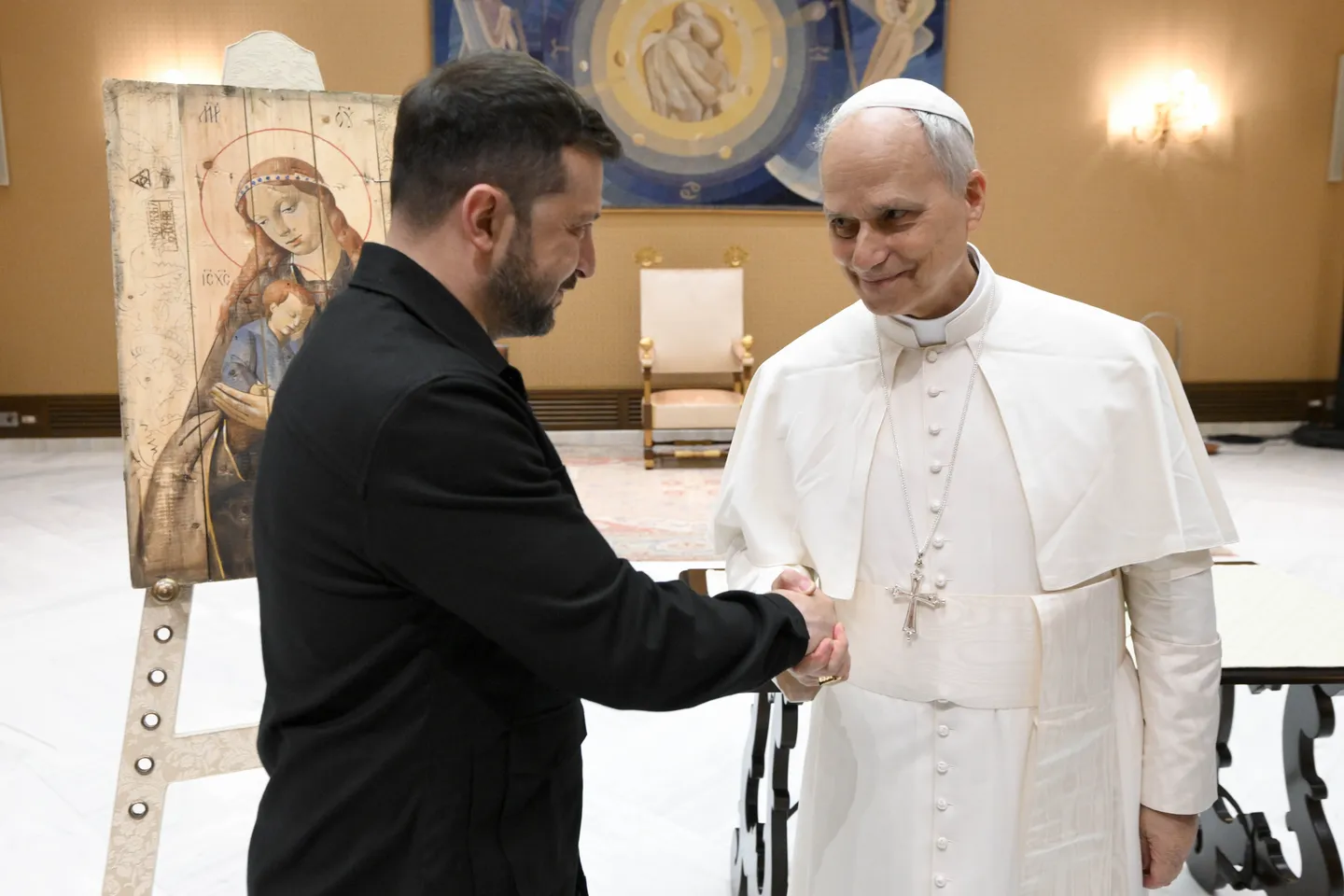 Papst Leo XIV. empfängt Selenskyj am Sonntag